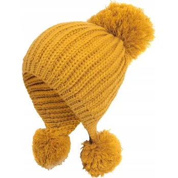 Čepice Haker čepice beanie žlutá, velikost 56-61