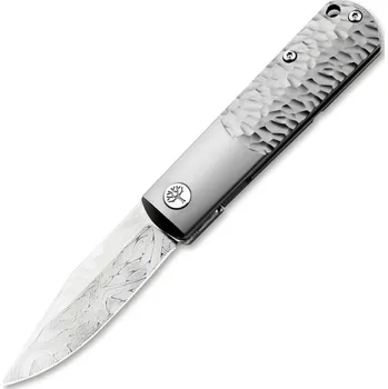 kapesní nůž Böker Manufaktur Solingen BRLW Meteorite Damast Platinum Edition