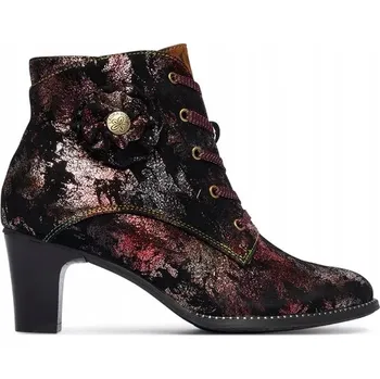 Dámské kozačky LAURA VITA ELEGANTNÍ KOTNÍKOVÉ BOTY KOŽENÉ 37 DC939