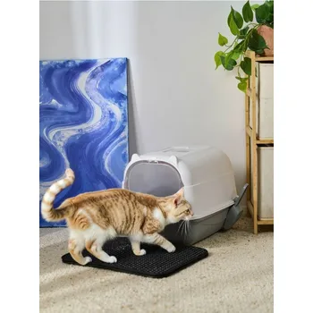 Sinsay - Krytý kočičí záchod s lopatkou v sadě - šedá - 149DY-09X - 149DY-09X-ONE