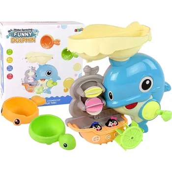 Hračka pro nejmenší Hračka Do Vany Delfín Vodopád do vany Sprcha
