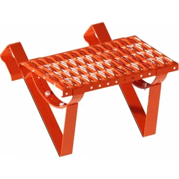 Komínová lávka Eurovent PLATFORM SET DB-DC SHORT 400/80 MM Barva: 8004 - cihlově červená, délka: 0,4 m