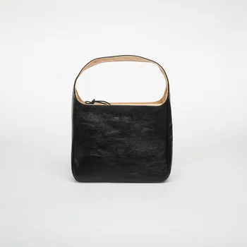 Taška OUR LEGACY Brick Bag Black Leather Universal