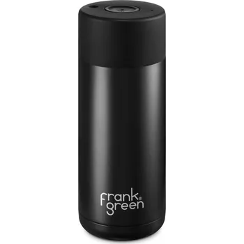 Cestovní hrnek, Ceramic 475 ml, Button Lid, Midnight - Frank Green