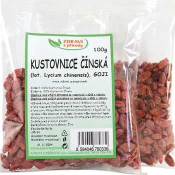 Sušené ovoce IPJ Natur Goji kustovnice čínská 100g