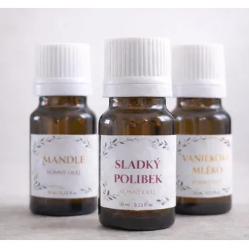 Vůně do bytu Supeko vonný olej MANDLE 10 ml