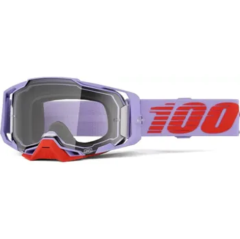 Motocyklové brýle Motokrosové brýle 100% ARMEGA FAUSTO 50004-10049 čiré sklo