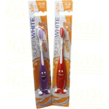 Zubní kartáček SUPERWHITE Smily kids zubní kartáček 2-6let