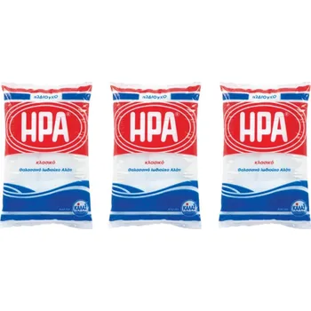 KALAS HERA Jemná mořská jodizovaná sůl z Řecka, 500 g, 3 ks