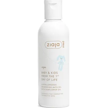 Koupelová kosmetika ZIAJA Med Baby&Kids Hypoalergenní vyživující olejíček do koupele 200 ml