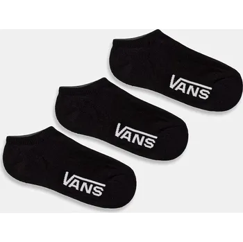 Pánské ponožky Ponožky Vans 3-pack VN000Q1SBLK1 černá 99X, vel. 26.5/31