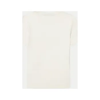 Pánské tričko Napapijri T-Shirt Chamois NP0A4ILE S Bílá Regular Fit 12Y