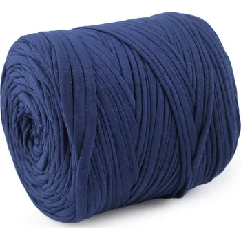 Příze Woolove Špagetová příze 700 g tmavě modrá