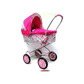 Kočárek pro panenku Wózek lalkowy głęboki WA-1 99057