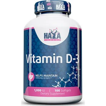 Haya Labs Vitamin D3 1000IU 100 kapslí