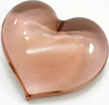 Skleněné srdce – romantický dárek k Valentýnu ❤️ 8 cm | 128262