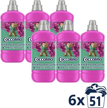 Aviváž COCCOLINO Snapdragon & Patchouli 6 × 1275 ml
