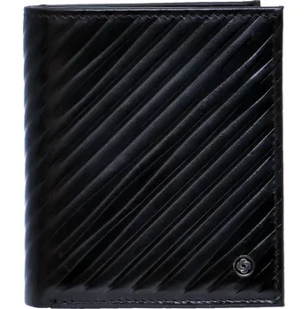 Peněženka samsonite REFINED SLG 124 - WAL S 3/2CC + COIN + C BLACK 1st