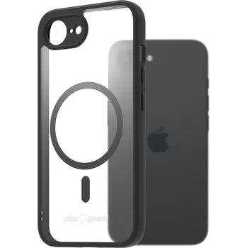 Pouzdro na mobilní telefon AlzaGuard Clear TPU Case Compatible with Magsafe pro iPhone 16e černé