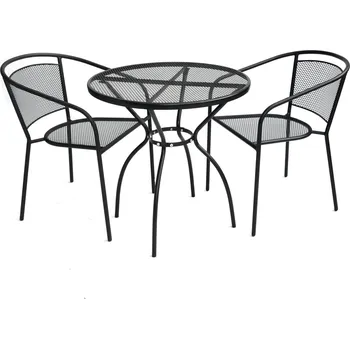 Zahradní sestava ROJAPLAST Set zahradního nábytku ZWMT-06 zahradní stůl 1 + 2 zahradní židle ZWMC-32