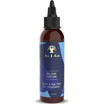 Vlasová regenerace As I Am Dry & Itchy Scalp Care Olive & Tea Tree Oil Treatment 120 ml