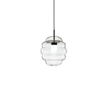 Bomma Luxusní závěsné svítidlo Blimp small, ø 30 cm bez baldachýnu Barva: Transparentní