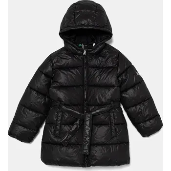 Chlapecká bunda Dětská bunda United Colors of Benetton 2NQRCN06O.G.seasonal černá 99X, vel. 130