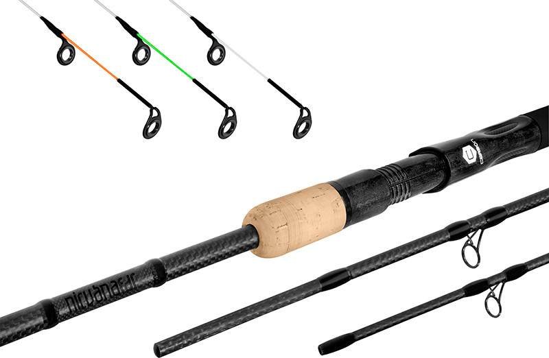 Delphin prut NIRVANA FDR 12ft / 80g + 3 špičky