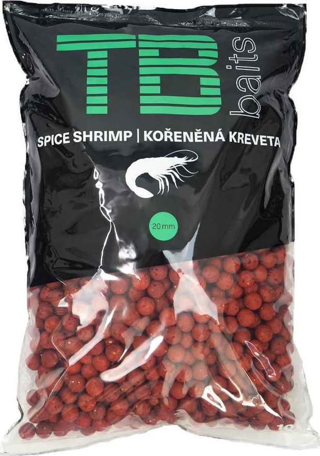 TB Baits Boilie Spice Shrimp 10kg 20mm