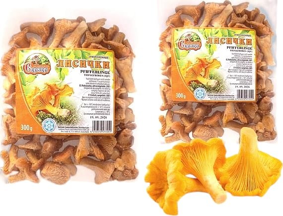Mražené houby Lišky 300g V.S.