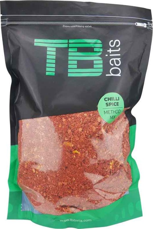 TB Baits krmení Method Mix Chilli Spice Chilli / Spice 2kg