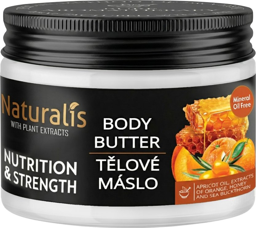 Naturalis tělové máslo - Nutrition & Strength 300 g