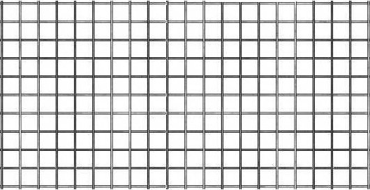 100x50 cm Gabionová síť oko 5x5