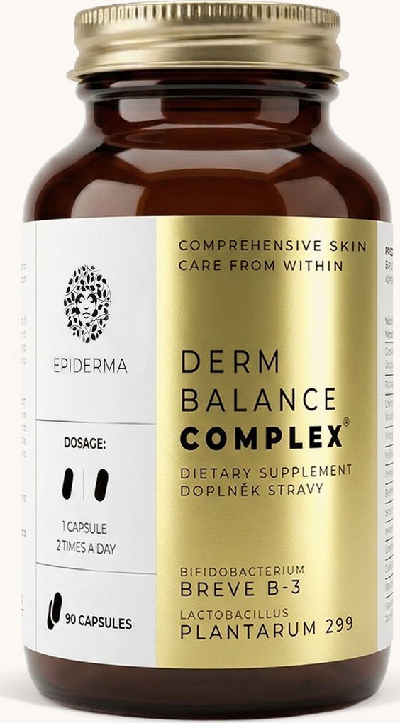 EPIDERMA DermBalance Complex® 90 kapslí Komplexní péče o pleť zevnitř