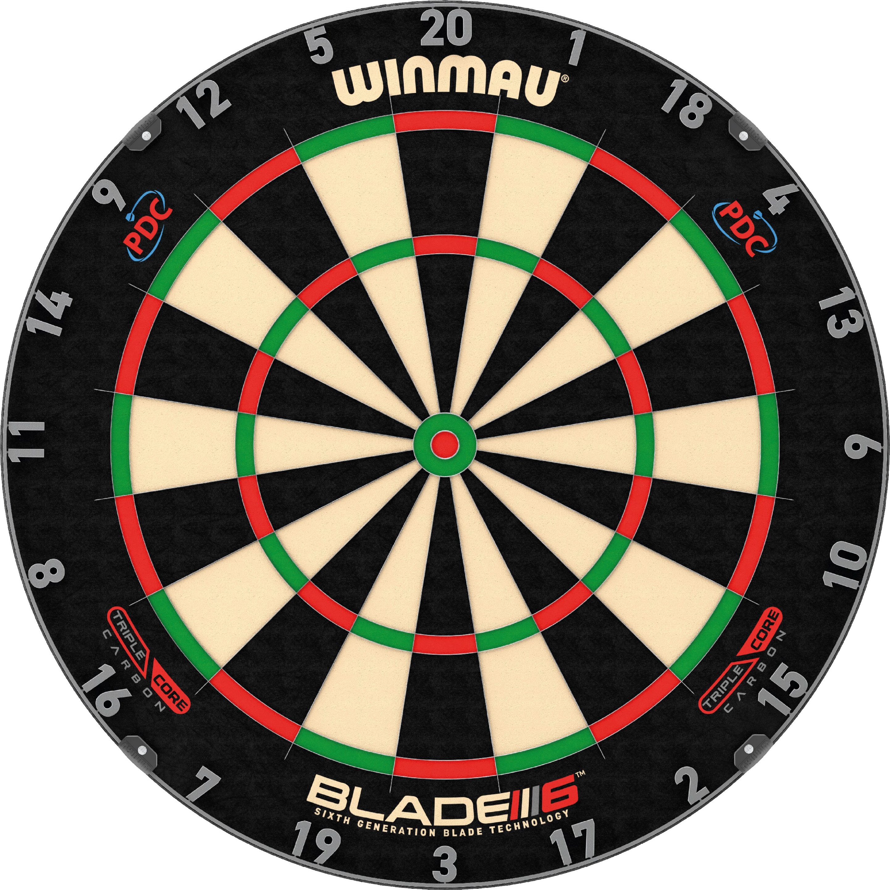 Winmau BLADE 6 Triple Core Professional PDC official dartboard