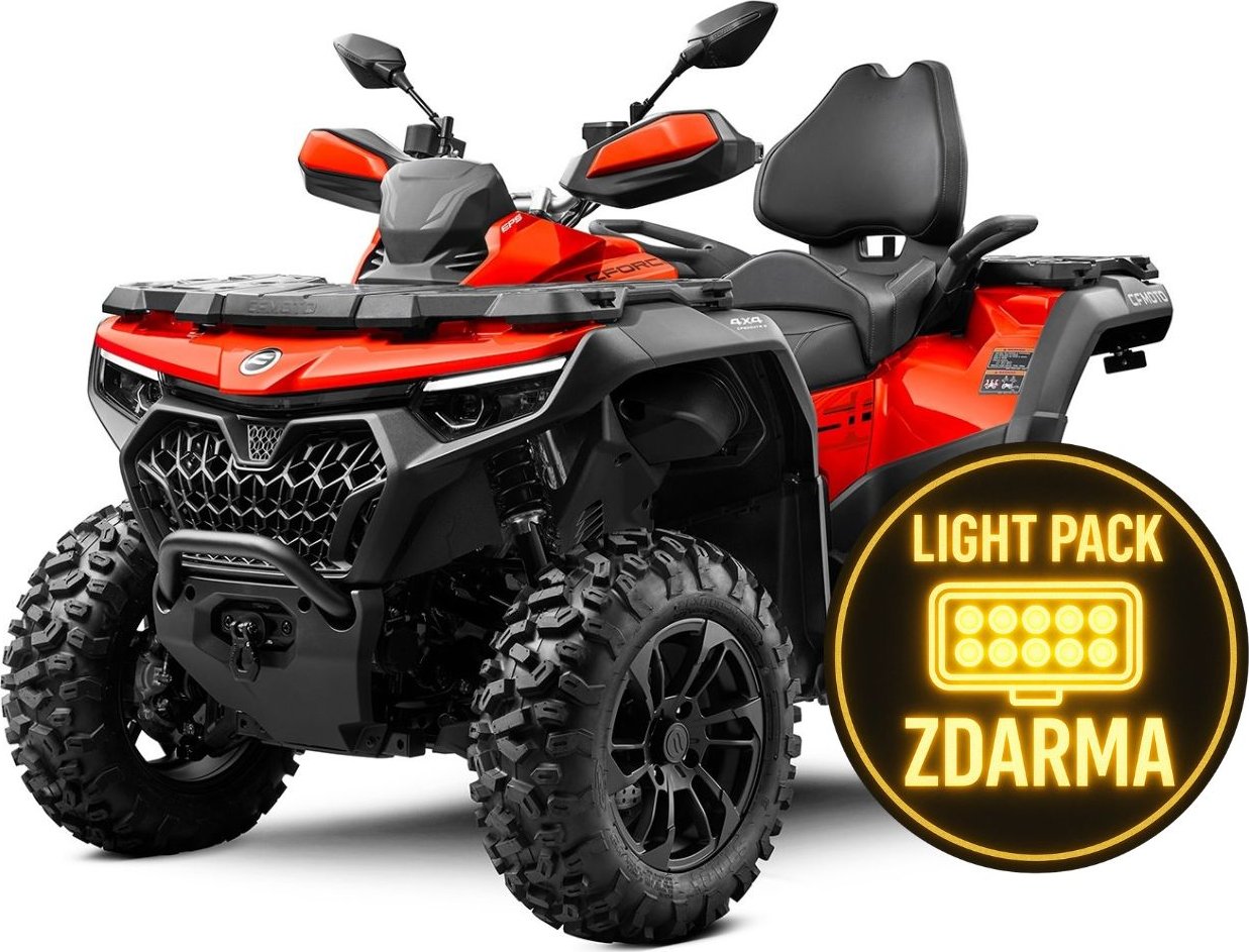 Čtyřkolka Gladiator X850 G3 Barva: černá +sada přídavných světel (v hodnotě 11.380 Kč) ZDARMA
