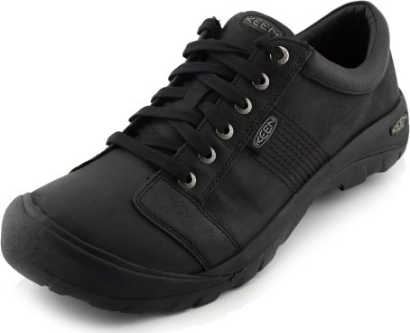 Velká obuv KEEN KEaustin black (celokožené pánské boty XXXL)