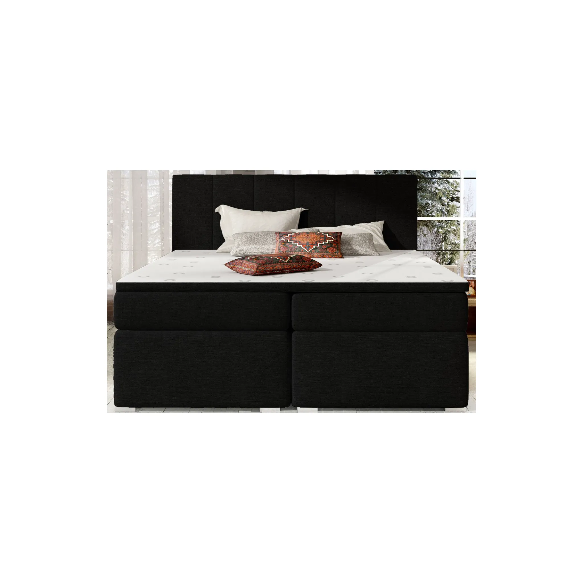 Fotografie 1 - Postel Eltap Boxspring Bolero 180 x 200 cm Sawana 14