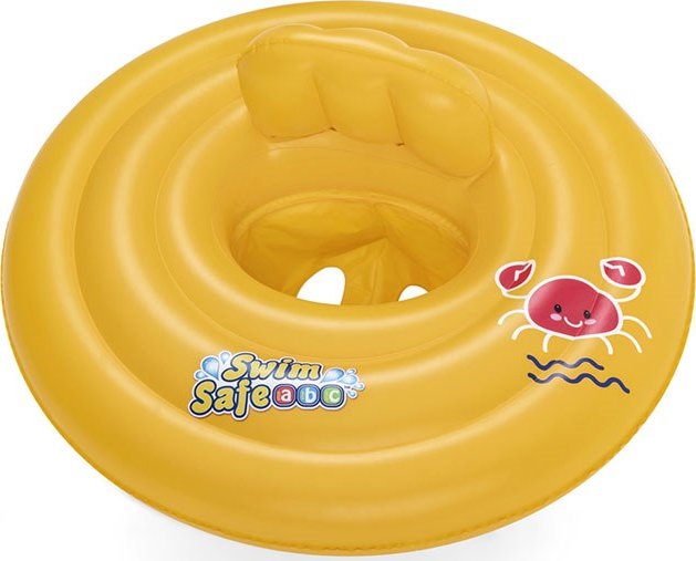 Nafukovací sedací kruh pro nejmenší Bestway Swim Safe Step A 69cm