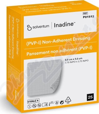 Inadine 9.5x9.5cm 25ks Solventum