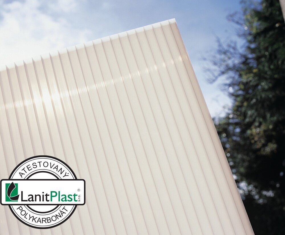 LANIT PLAST Marlon ST LONGLIFE TW 6mm polykarbonátová deska opál 1,05x1m PK26-6