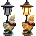 Zahradní trpaslík LED solární lampou…