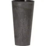 Květináč Prosperplast TUBUS SLIM BETON EFFECT antracit 30 cm