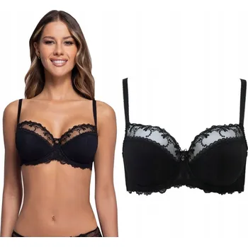 Podprsenka Podprsenka Ava Novato polovyztužená černá 90C