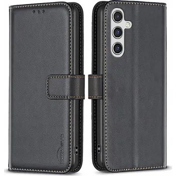 Pouzdro na mobilní telefon Flipové pouzdro Erbord pro Samsung Galaxy A35 5G, černé