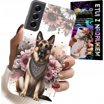 Pouzdro na mobilní telefon POUZDRO PRO SAMSUNG GALAXY S21 - NĚMECKÝ OVČÁK PLEMENE PSŮ, POUZDRO PRO PSY