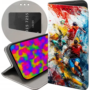 Pouzdro na mobilní telefon Flipové pouzdro Hello Case pro Xiaomi, vícebarevné s motivem fotbalu