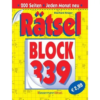 Rätselblock 339 (5 Exemplare à 2,99 EUR) - Krüger, Eberhard