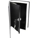 Pokladnička ve tvaru knihy 240 x 155 x 55 mm na klíč, Geko G10905