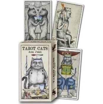 Anglický jazyk Tarot Cats